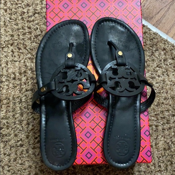 Tory Burch Shoes - Tory Burch Miller black sandals